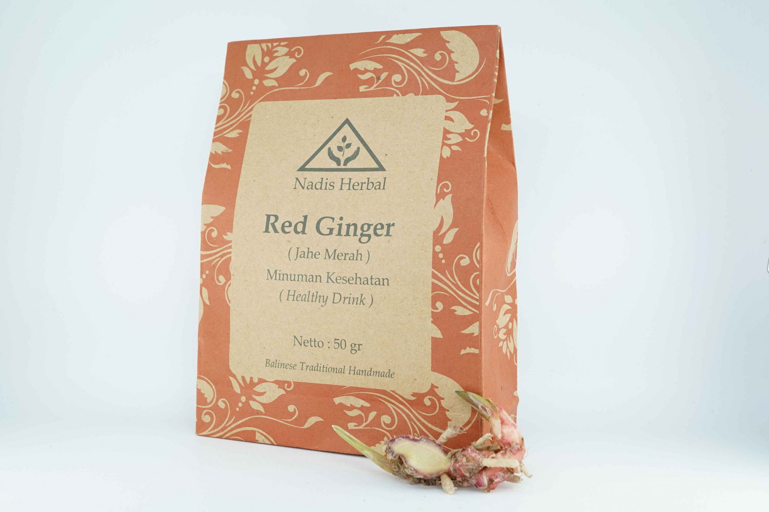 Red ginger healthy drink