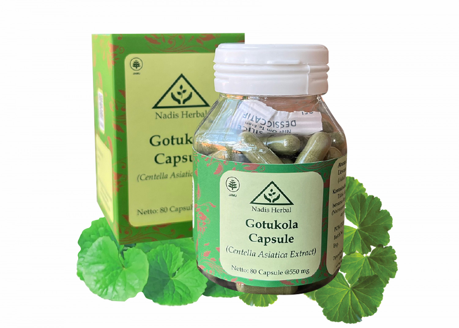 Capsule Gotu kola 80 pcs